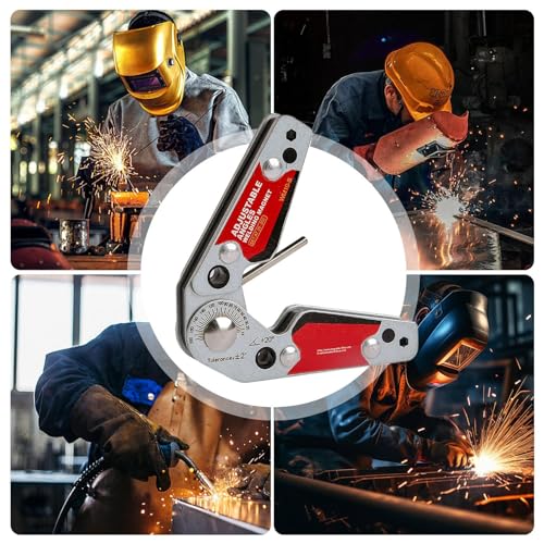 Aimants de soudage robustes avec angles réglables de 20° à 200° pour garage