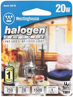 Westinghouse 20 watt T4 Decorative Halogen Bulb 200 lumens White 1 pk