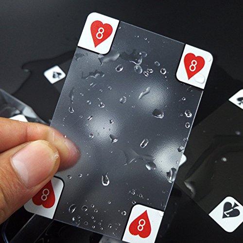 Cartas de Poker Transparente Impermeables PVC miniatura 2