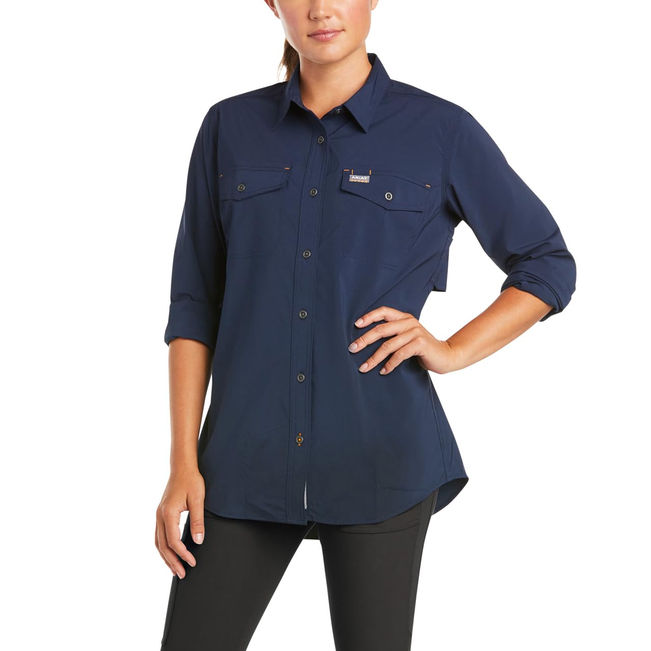 ARIAT Rebar Made Tough Venttek Durastretch - Camicia da Lavoro Camicia Uomo