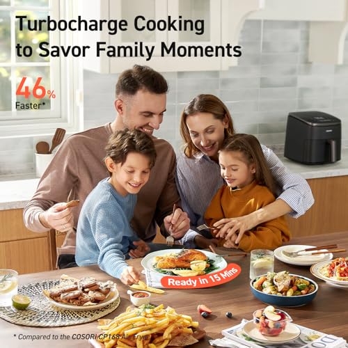 COSORI-Air-Fryer-TurboBlaze-6Qt-9-in-1-Airfryer-5-Speeds-Dry-Roast-Proof-15-MINS-In-App-Recipes-Compact-Quickly-Cook-95-Less-Oil-for-Healthy-Meals-Easy-Clean-Dark-Gray 51bJ4tBE8VL
