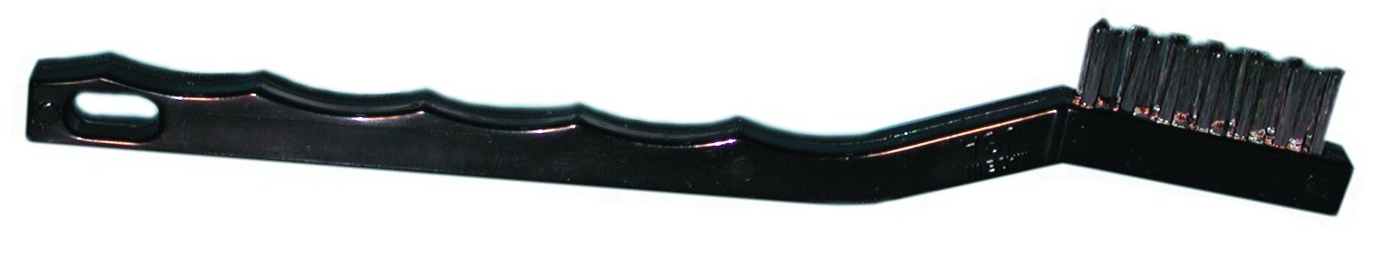 Magnolia Brush EC-270 Stainless Steel Handy Cleaning Brush, 7" Length x 7/16" Width Plastic Block, 1/2" Trim (Case of 48)