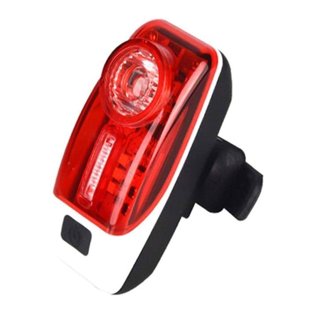 Tylne światła rowerowe USB, Tylne światło rowerowe, które można łatwo przymocować jako czerwone światło tylne, oświetlenie ostrzegawcze do jazdy nocą na rowerze szosowym