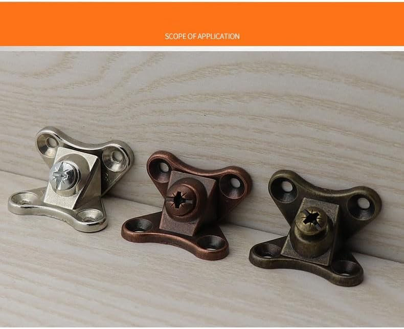 Miniatura 5 de Soporte de esquina extraíble de acero inoxidable en L, soporte de ángulo recto con tornillos para muebles de madera, sillas, patas de mesa