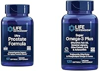 Vista 1 de Life Extension Fórmula ultra próstata y aceite de pescado Super Omega-3 Plus EPA/DHA