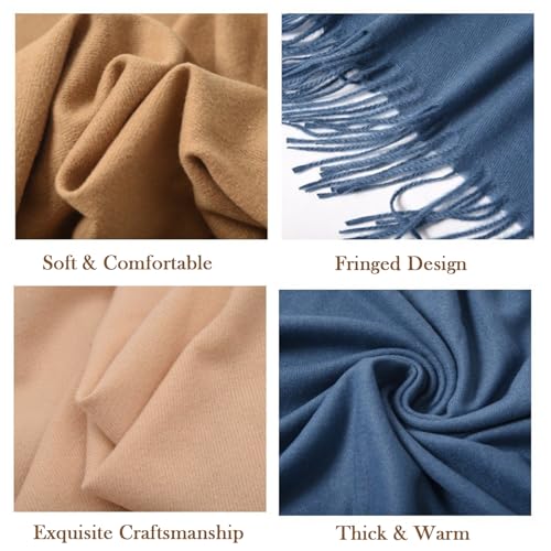 Personalized Women Scarf Pashmina Shawls Wraps for Evening Dress Bridesmaid Wedding Bridal Winter Warm Scarves4