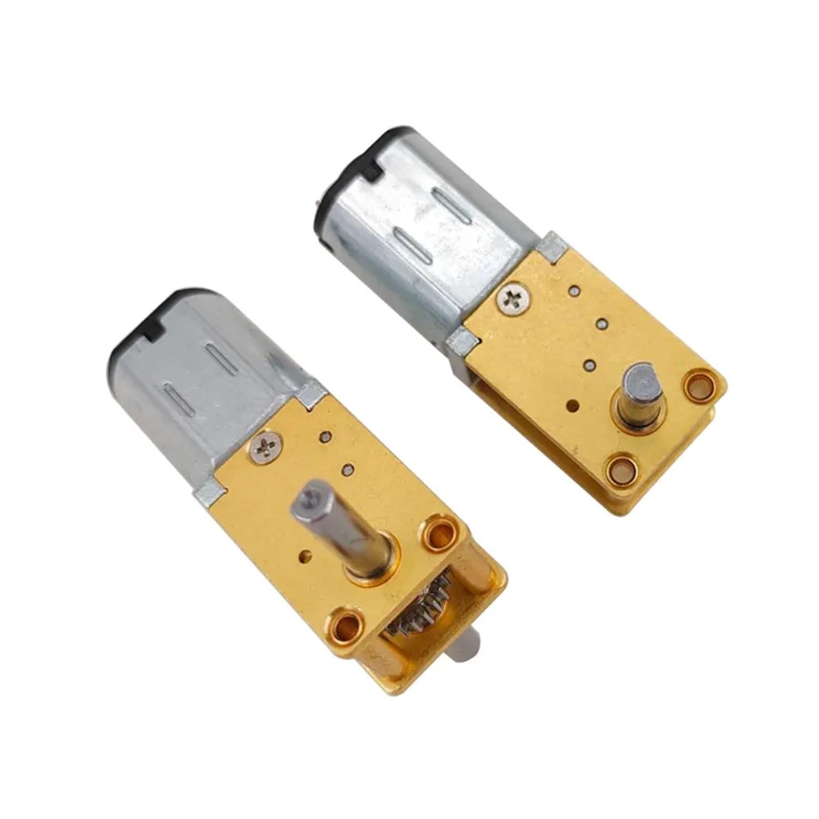 1 szt. samoblokująca przekładnia ślimakowa 1218-N20 silnik redukcyjny Micro DC 12 V niska prędkość pojedynczy wał podwójny (12 V 136 obr./min, podwójna oś)