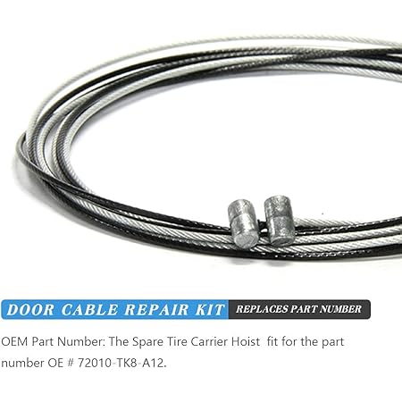 Amazon Com Sliding Door Cable Repair Kit Compatible With Honda Odyssey 20112012 2013 2014 2015 2016 2017 Replaces 72010 Tk8 A12 Automotive