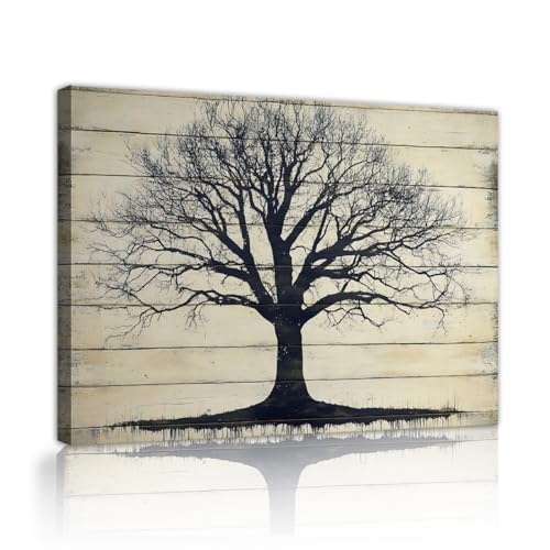Arbre de la Vie toile rustique pour salon et chambre CHERHERART