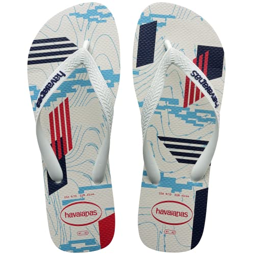Chinelo Branco/Branco/Marinho Trend Havaianas n° 45/46 Men