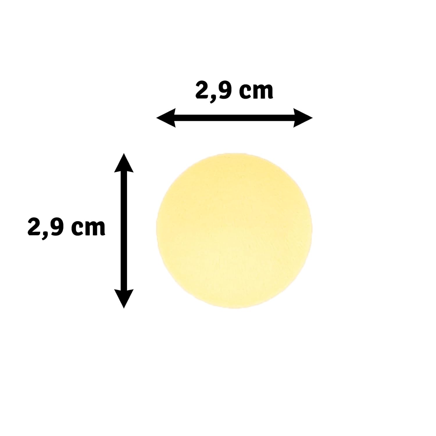 Vaessen Creative Motif Punch Circle Diameter 2.9 cm for Craft Paper, Coloured Paper, Scrapbook Paper or Decoupage Paper