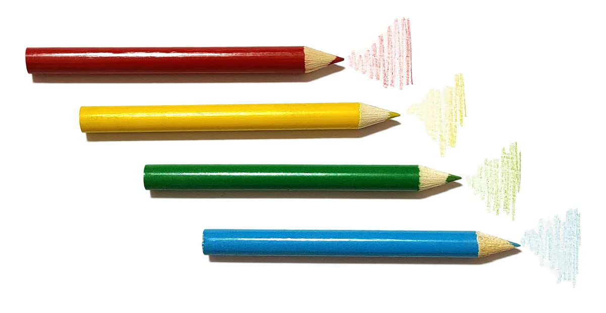 4 Matite Da Sartoria Cancellabili - Solubili In Acqua O Con Ferro, 4 Colori, Per Cucito