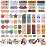 Facile à utiliser : les étiquettes faites à la main à coudre pour vêtements peuvent être cousues à l'endroit souhaité et vous pouvez utiliser différentes étiquettes pour personnaliser et distinguer vos travaux manuels des autres, et retrouver facilement vos propres vêtements dans le linge.