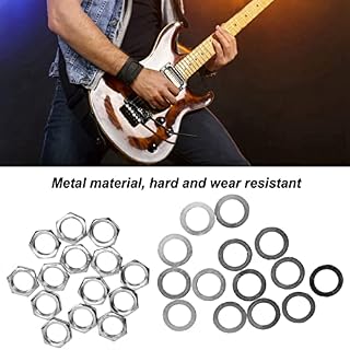 Kit de Rondelle D’écrou de Guitare Eujgoov M9 écrous de Potentiomètre à Filetage Femelle et Remplacement de Rondelle… - Les Beatles, Paul McCartney, John Lennon, RIngo Starr, George Harrison Kit de Rondelle D'écrou de Guitare Eujgoov M9 écrous de Potentiomètre à Filetage Femelle et Remplacement de Rondelle… – Image 5