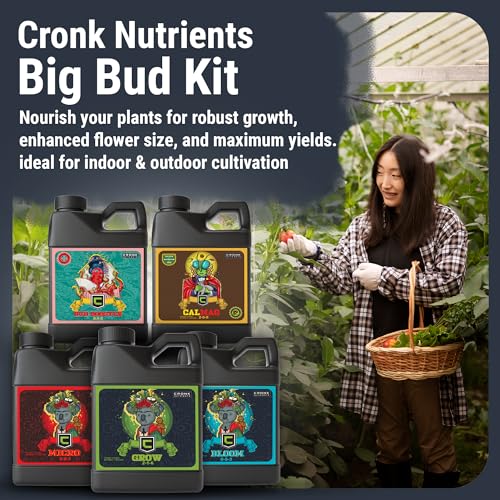 Cronk Grow Nutrients CNBBK500ML Cronk Nutrients Big Bud Kit: Complete Nutrient System thumb #1