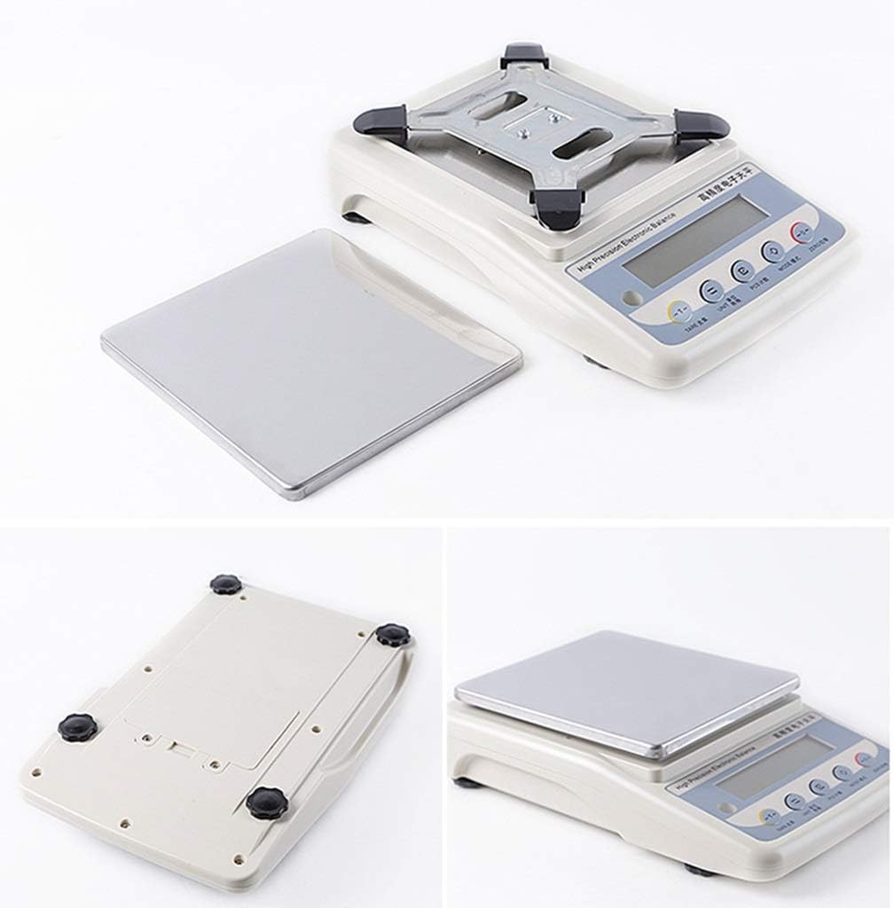 0.01G Precision Electronic Scales Electronic Balance Laboratory Dedicated 2Kg Precision Serial Port Balance Charging,3000g/0.01g