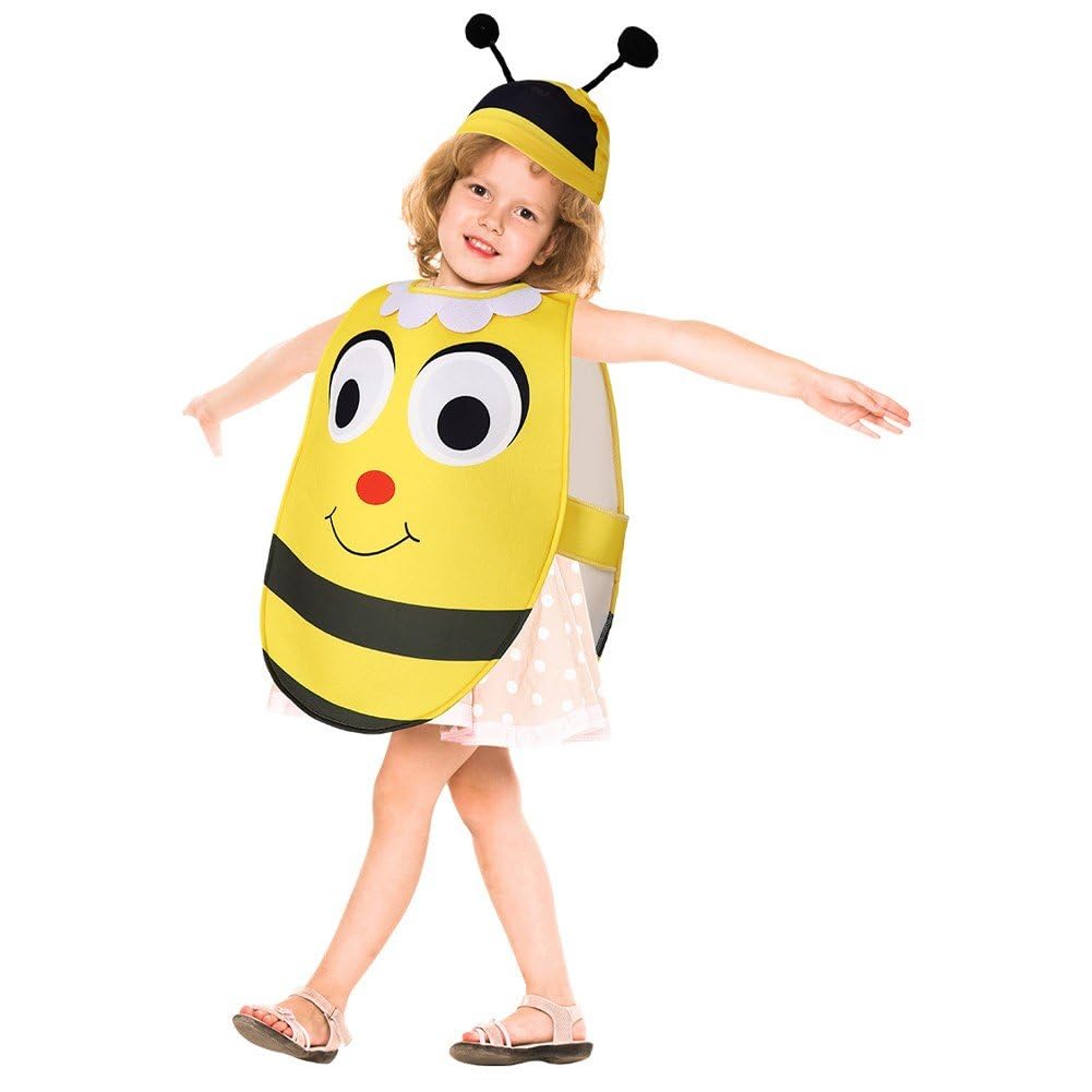 Kostium zwierzęcy z kreskówki, unisex, pszczoła, kot, cosplay, kostium trzmieli, pszczoła, body, fantazyjne przebranie, zestaw ubrań z kapeluszem dla dzieci