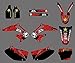 Gráficos Fondos Vinilantes Calcomanías Pegatinas Kits para Honda CRF450R CRF450 2002 2003 2004 CRF 450 450R CRF 450 R