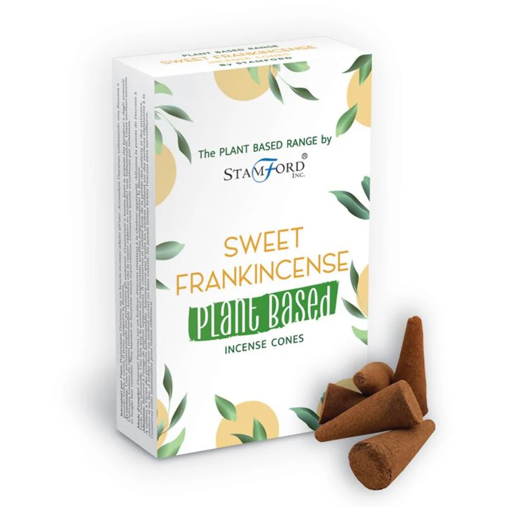 KDMD - Incense Cones - Sweet Frankincense - White