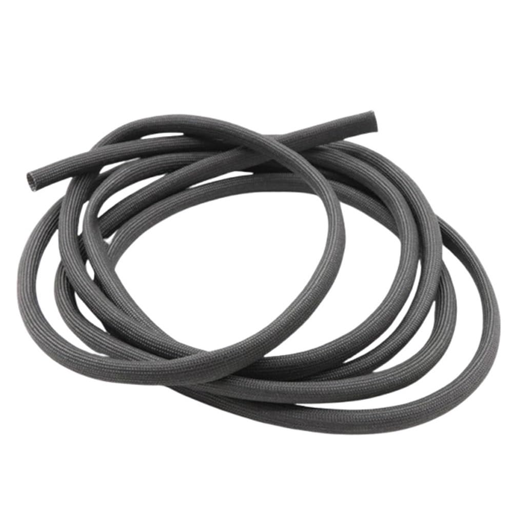 Guaina for cavi HTG - Tubo in fibra di vetro da 1 mm a 25 mm, guaina for tubi ad alta temperatura, flessibile e isolata, 1 pz.(Black,1MMx30M)