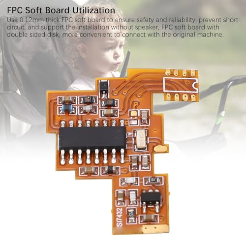 Radio Modifikation Modul für Quan Sheng UV K6 UV K5, 2 Wege Radiomodifikations Modul mit SI4732 Chip, 0,12mm Dickes FPC Soft Board