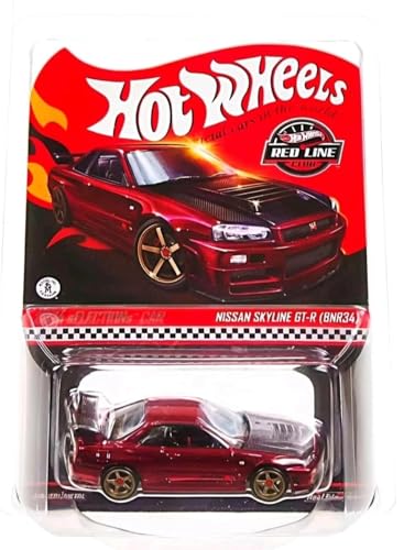 Hot Wheels Nissan Skyline GT-R (BNR34) 1:64 miniatura 7