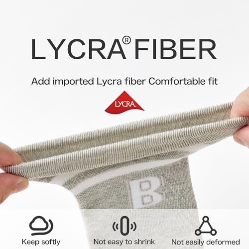 Beibi 3 PCS Baby Socks, Toddler Knee High Socks, Organic Cotton Newborn Stockings for Little Girls & Boys, Infants Kids4