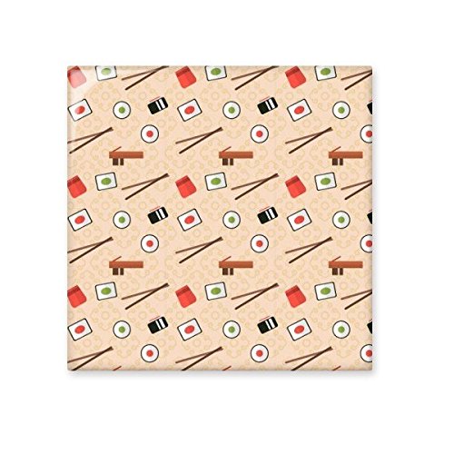Carreau céramique haute qualité motif sushi rose artistique