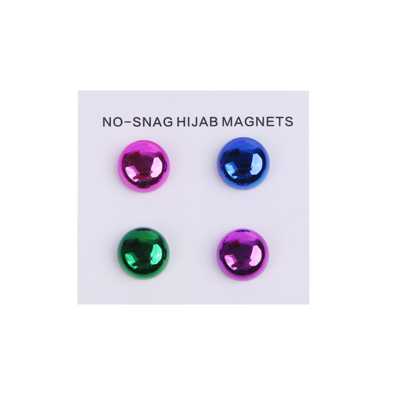 Gereiny Premium Strong Hijab Magnetic Pins, No-snag Multi-use Hijab Magnets, Pinless Magnetic Hijab Pins,Muslim Chiffon Scarf