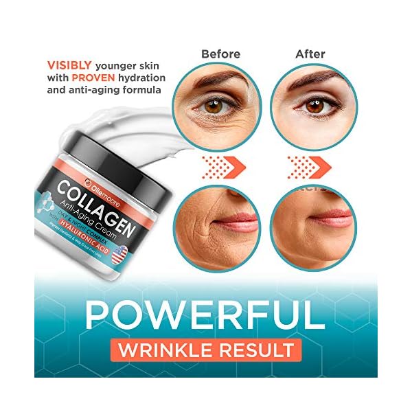 Collagen-Face-Cream-for-Women-Anti-Wrinkle-Cream-for-Face-with-Hyaluronic-Acid-Vitamin-C-Day-Night-Cream-for-Women-Anti-Aging-Face-Moisturizer Collagen Face Cream for Women - Anti Wrinkle Cream for Face with Hyaluronic Acid & Vitamin C - Day & Night Cream for Women Anti Aging Face Moisturizer