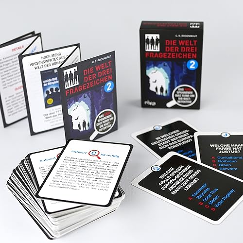 Die Welt der drei Fragezeichen 2 – Das neue spannende Quiz rund um die Kultdetektive: Perfektes Geschenk für alle ???- und Hörspiel-Fans. Mit einem Vorwort von Dr. Knick Knobel