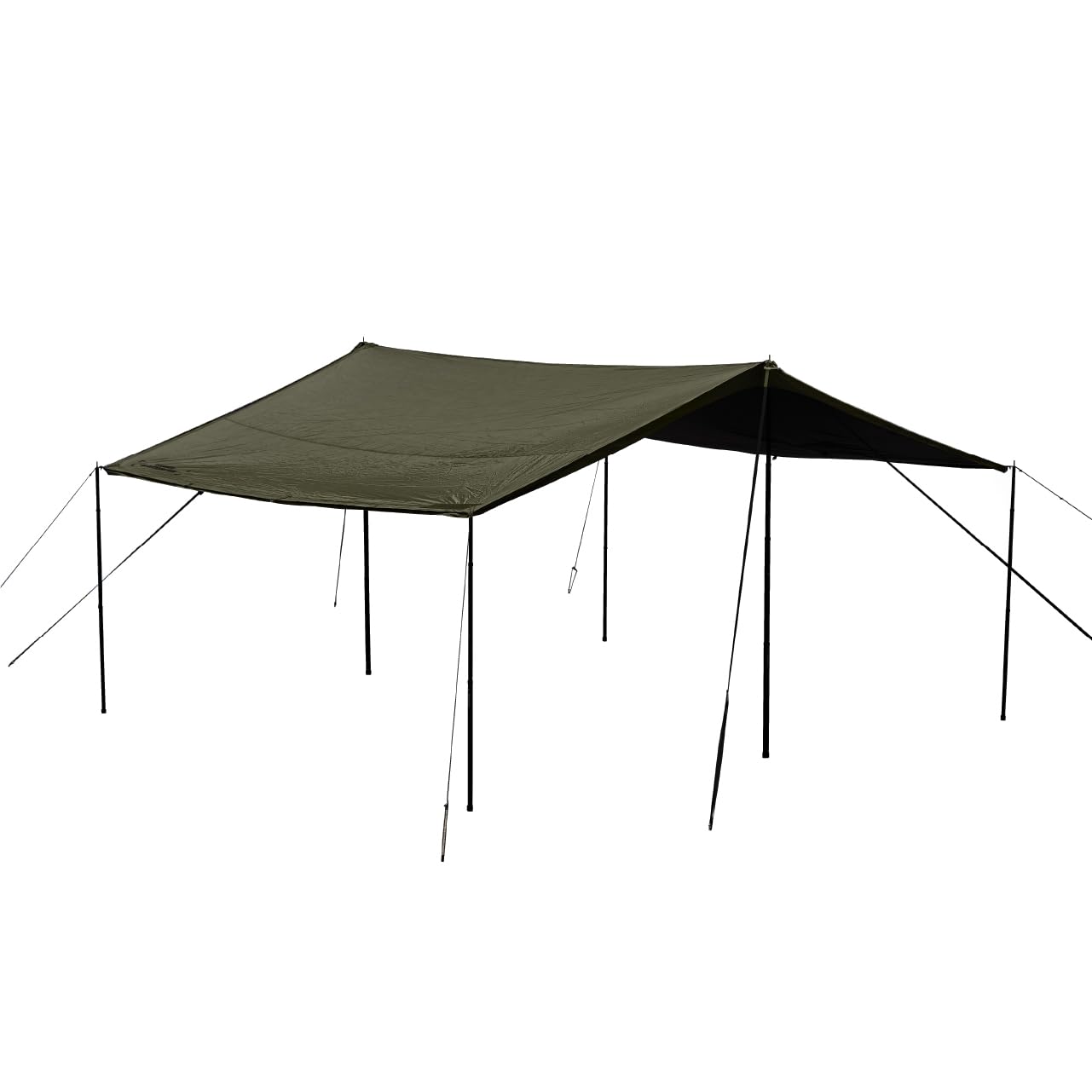 Amazon | CAMVIL ZIP-TARP ジッパータープ 5m ブラックコーティング
