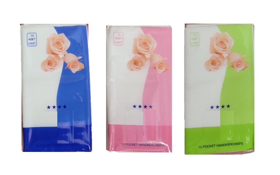 White and Soft Pocket Tissue Paper for Men and Women Multi-Purpose Cotton Wipes Travel Tissue (30 Tissues)-image-19