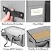 BALEINE Christmas Ornament Storage Box with Dividers, Premium Holiday Ornaments Storage Container Bin for Xmas Decorations (128 Ball, Grey, Hard)