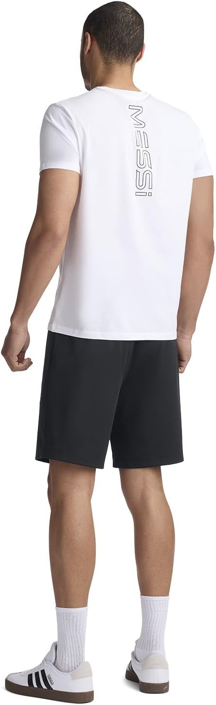 Messi Mens Logo Tee, Lifestyle Short Sleeve T-Shirt, Standard Fit with Graphic - Image 4