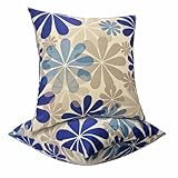 JMGBird Outdoor Pillows Pack of 2 Waterproof Throw Pillows with Insert 18×18 Inch Weather-Resistant Decorative Pillows for Home Furniture Patio Couch Sofa