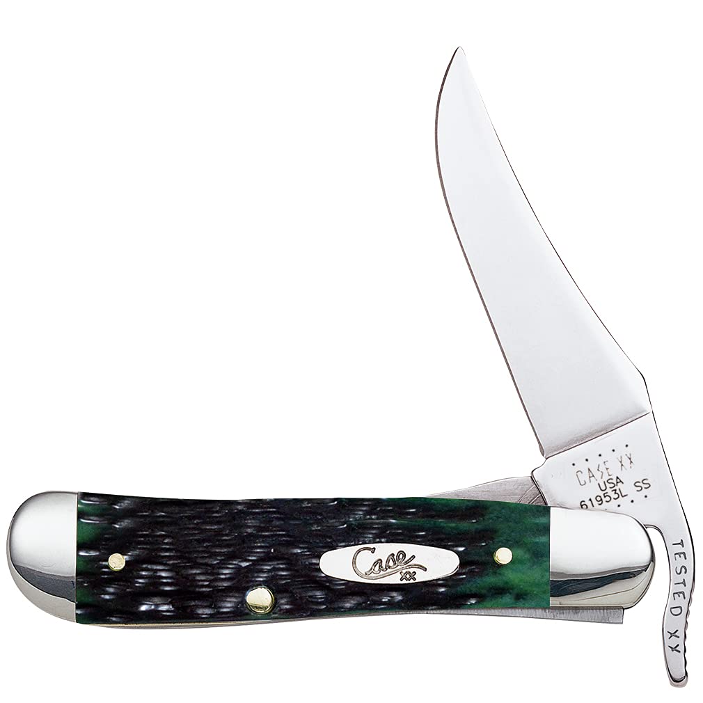Case XX WR Pocket Knife RussLock Kentucky Bluegrass Jig Bone Item #22778 (61953L SS) 4 1/4 inches Closed