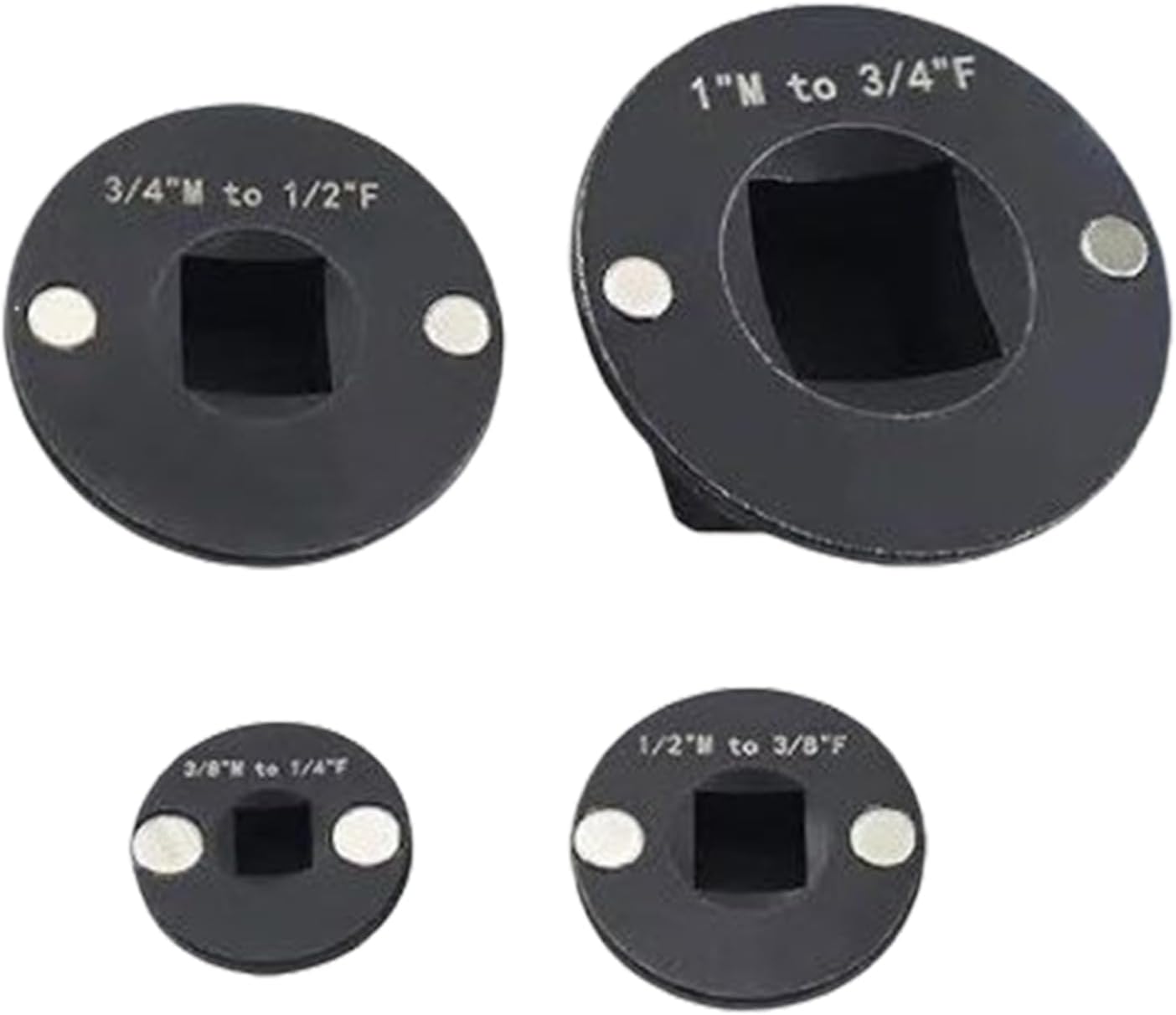 ロープロファイル ソケット アダプター | アダプター セット,4ピース ドライブ アクセサリー エクステンション ラチェット レン