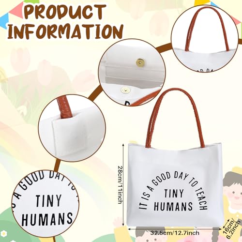 Bolsa de tela para profesora, regalo de agradecimiento miniatura 4