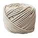 PYJTRL 100% Natural Cotton Twisted Rope 1/12", 1/8", 1/6",1/5" (2mm(1/12Inch x 165Feet))