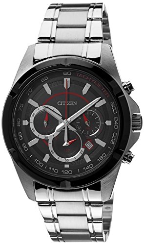 Citizen Men 's�N���m�O���tan8041 ? 51e�V���o�[�X�e�����X�X�`�[���N�H�[�c�E�H�b�`