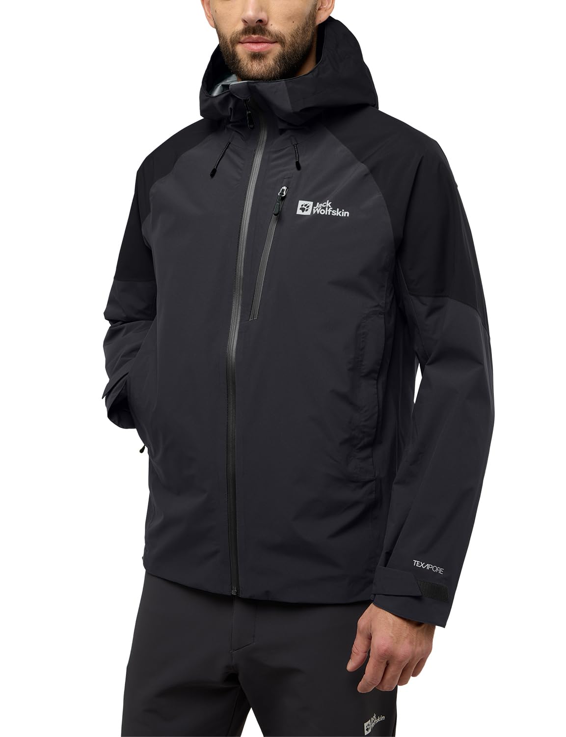 Jack Wolfskin EAGLE PEAK 2L JKT M, Men’s Jacket, phantom,