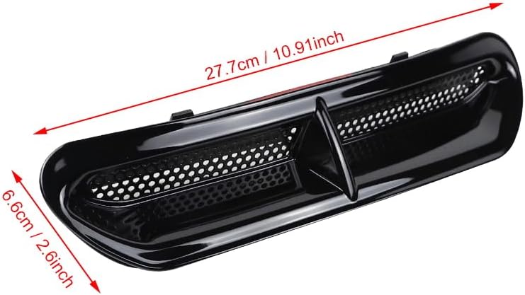 Eagle Lights Batwing LED Vent Insert (DRL/Turn Signal) - Black (Black)