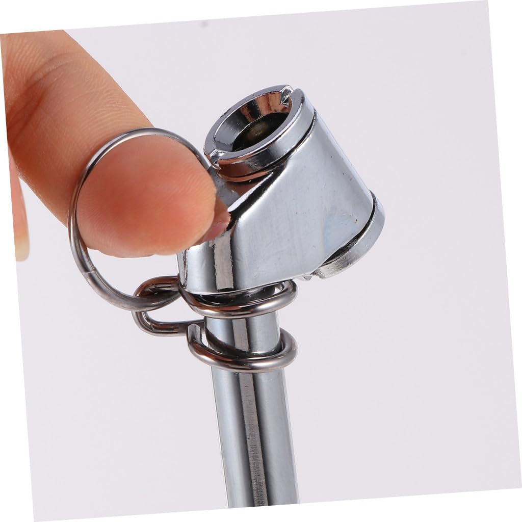 5pièces Manomètre De Pression Des Pneus Mécanique Jauge Portable Pour Vélo Voiture Rv Suv