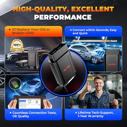 Autel Original MaxiVCI V150 VCI150 OBD2 Bluetooth Adapter, 2026 VCI 150 Car Wireless Communication Interface, Work w/Autel Diagnostic Scanner MK900BT MP900BT MP900Z-BT MP900TS MK900TS MX900TS TS900 - Image 4