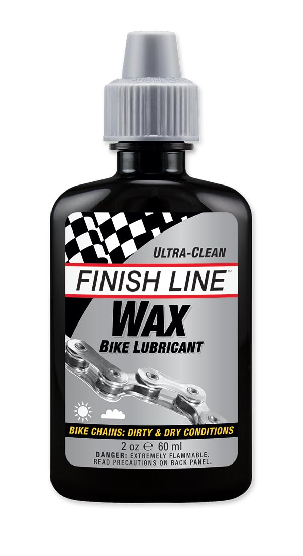 Finish Line Wax Bicycle Chain Lube Drip Squeeze Bottle