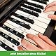 ARTIST AHEAD Noten Aufkleber für Klavier & Keyboard – Piano Sticker Komplettset für 49 / 61 / 76 / 88 schwarze + weiße Tasten / C-D-E-F-G-A-H (inkl. Anleitung, Holzspatel & Mikrofasertuch)