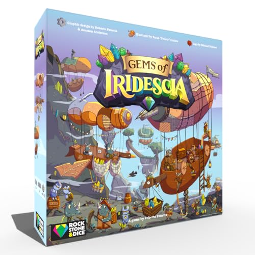 Gems of iridescia - Standard Edition (EN) by Rock, Stone and Dice - Used condition - US$51.95