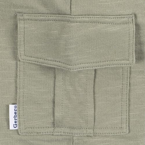 Image of Gerber Baby Boys' Toddler T-shirt and Short Set