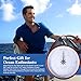 Tabic Planeteco Ocean Master Tide Clock - Stylish Home Decor Accessory with High-Low Tide Display - Elegant Wall Clock Design - Ideal for Planning Beach and Ocean Activities - Dark Stain
